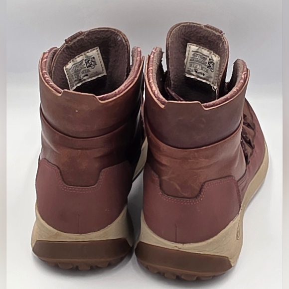 Chaco Borealis Peak Waterproof Leather Boots Mahogany Women's Size 8.5 JCH107460 - Picture 9 of 11
